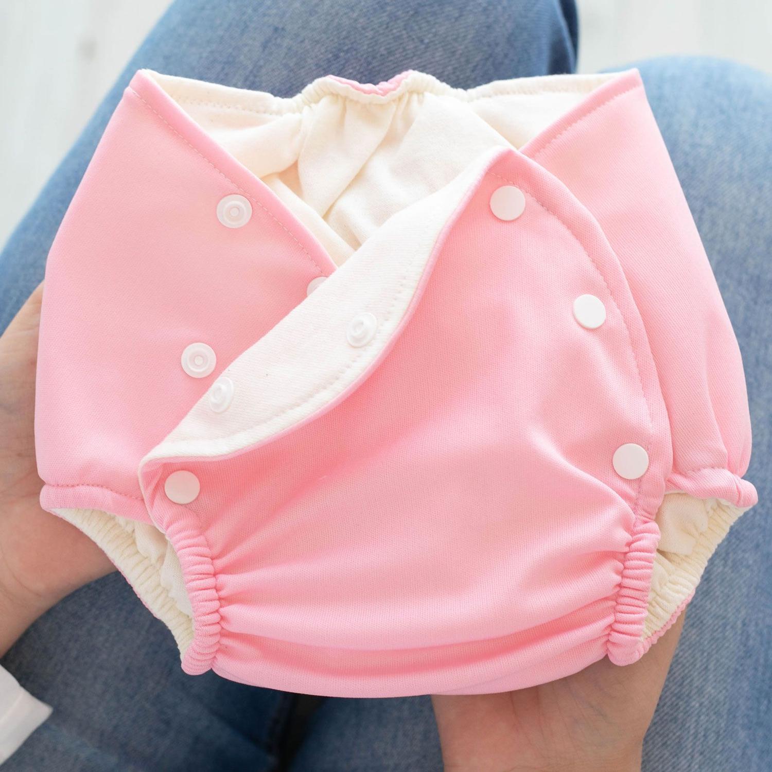 Kit 2 Pecas Fralda Ecologica Reutilizavel E Absorvente De Pano Lavavel Bebe Rosa Mais Que Baby Fralda De Pano Ecologica Magazine Luiza