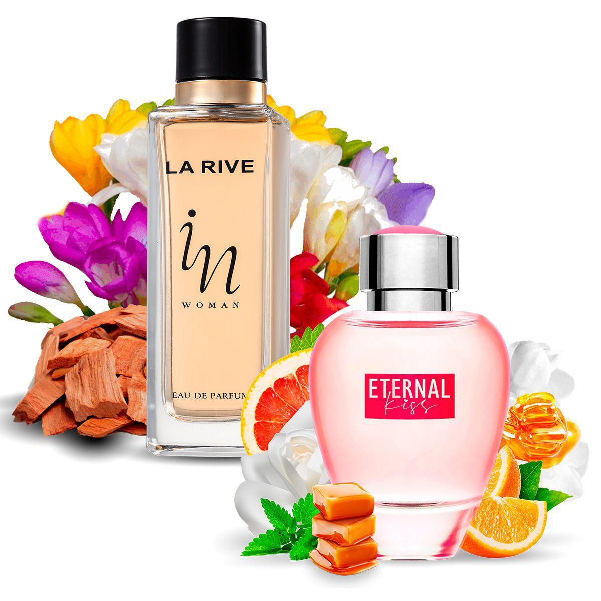 Kit 2 Perfumes Importados In Woman e Eternal Kiss La Rive - Perfume -  Magazine Luiza