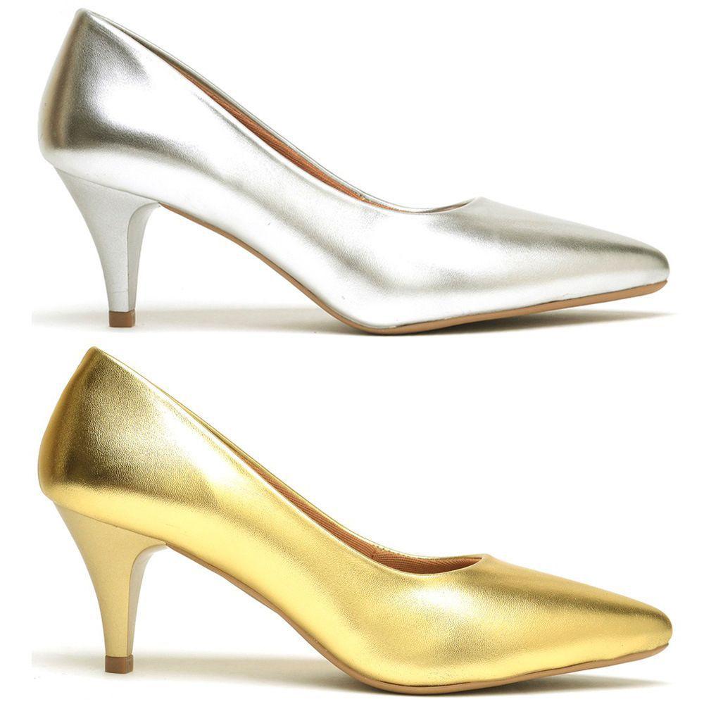 scarpin drezzup salto baixo bico fino