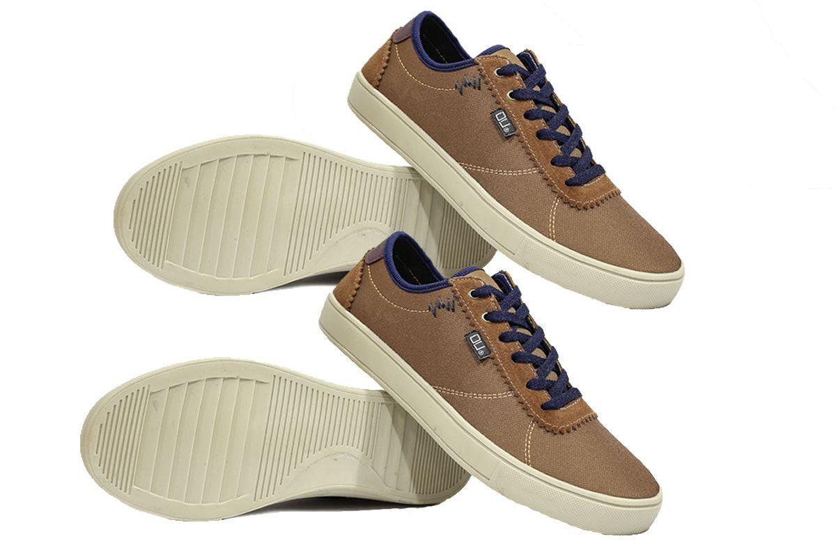 Kit 2 Tênis Bouts Casual Ou Walker Caramelo e Marinho - Tênis Masculino - Magazine Luiza