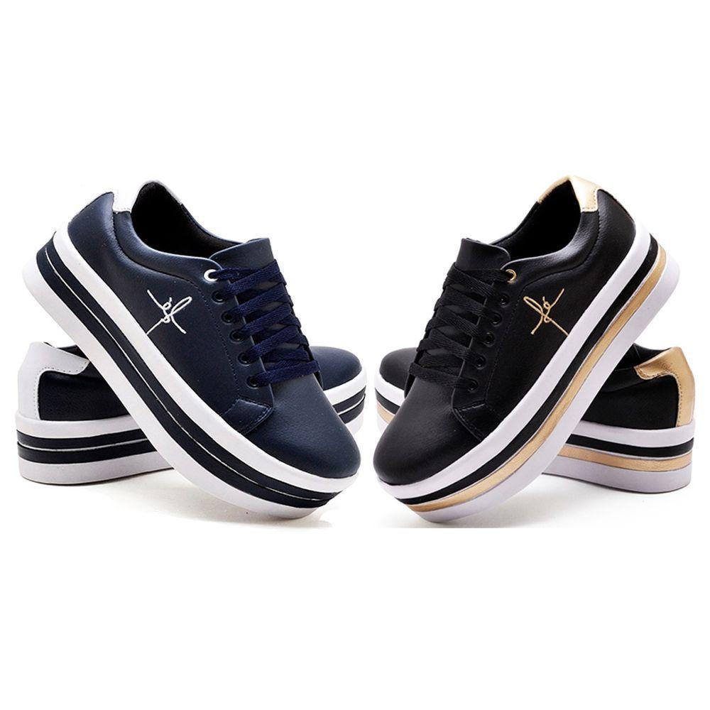 tenis plataforma anabela