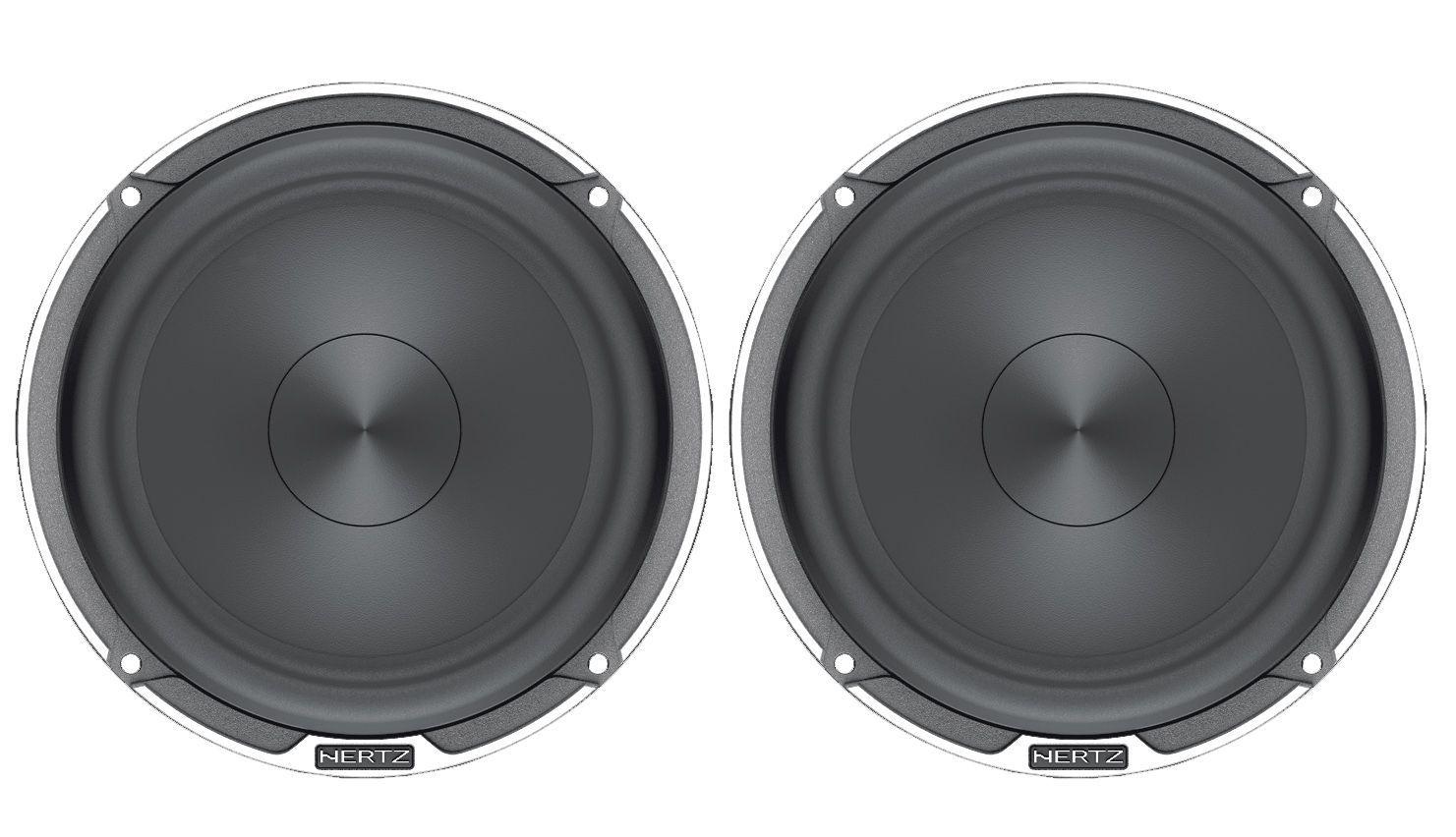 Kit 2 Vias Hertz MPK 165P.3 PRO 230W RMS 6” Polegadas - Kit 2 Vias ...
