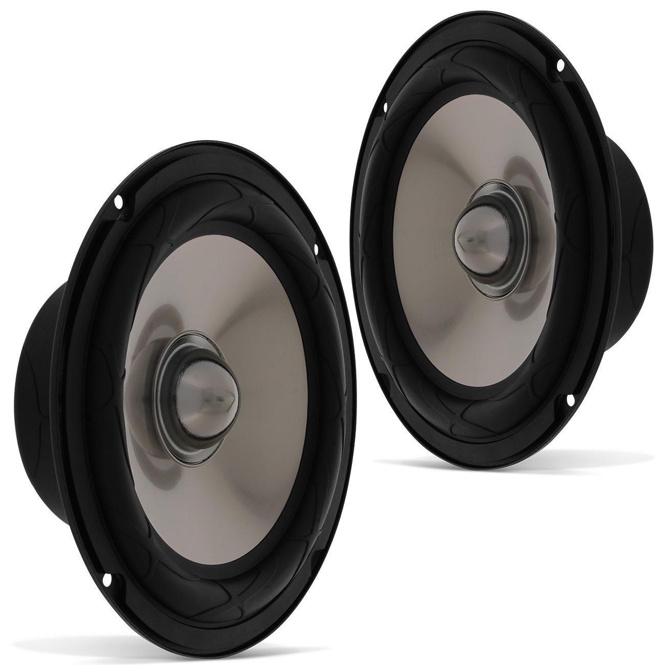 Kit 2 Vias JBL Selenium Alto Falantes Automotivo 6” 120W RMS + Tweeters