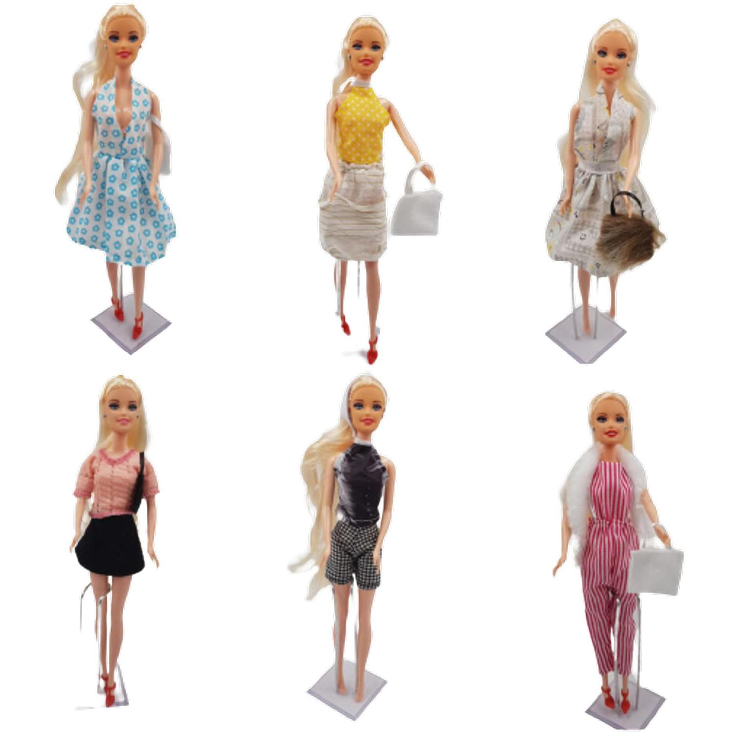 Kit 20 Roupas Roupinhas para boneca Barbie Luxo Capricho