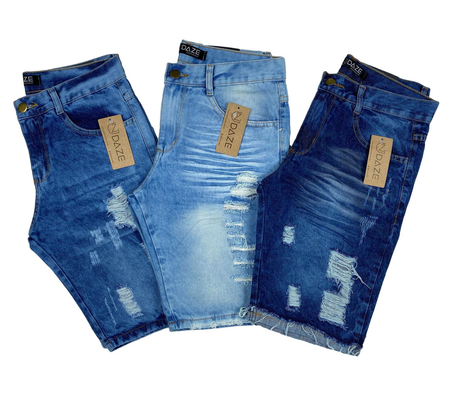 bermudas jeans