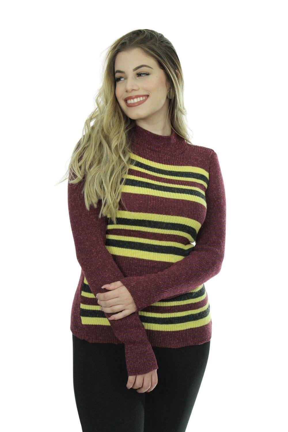 blusa de frio longa feminina