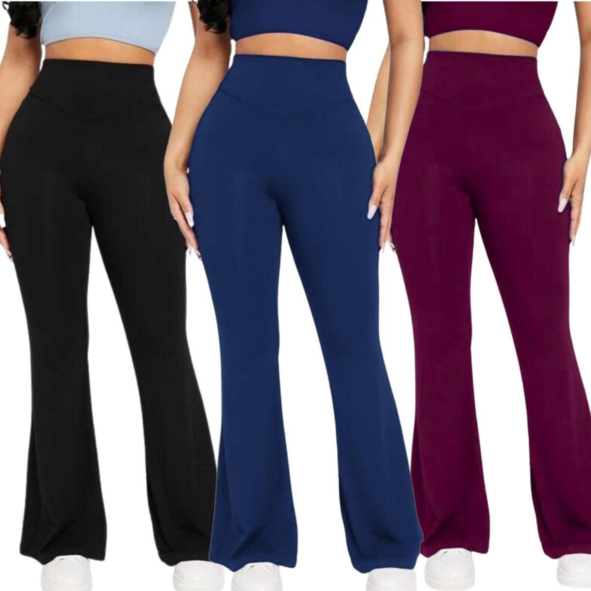 Calças Flare CalÃ§a Boca De Sino Com Sapatilha CalÃ§a Flare E