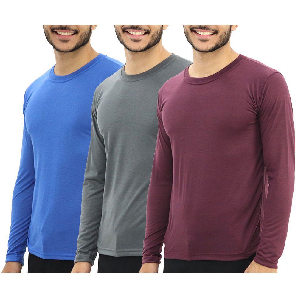 camisa manga longa de frio