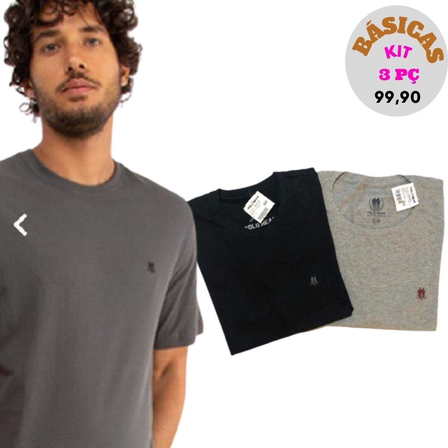 camisa basica polo wear