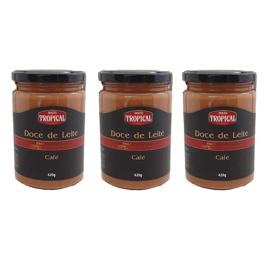 Kit 3 Doce De Leite Com Cafe Cremoso Premium 4g Doces Tropical Doce De Leite Magazine Luiza