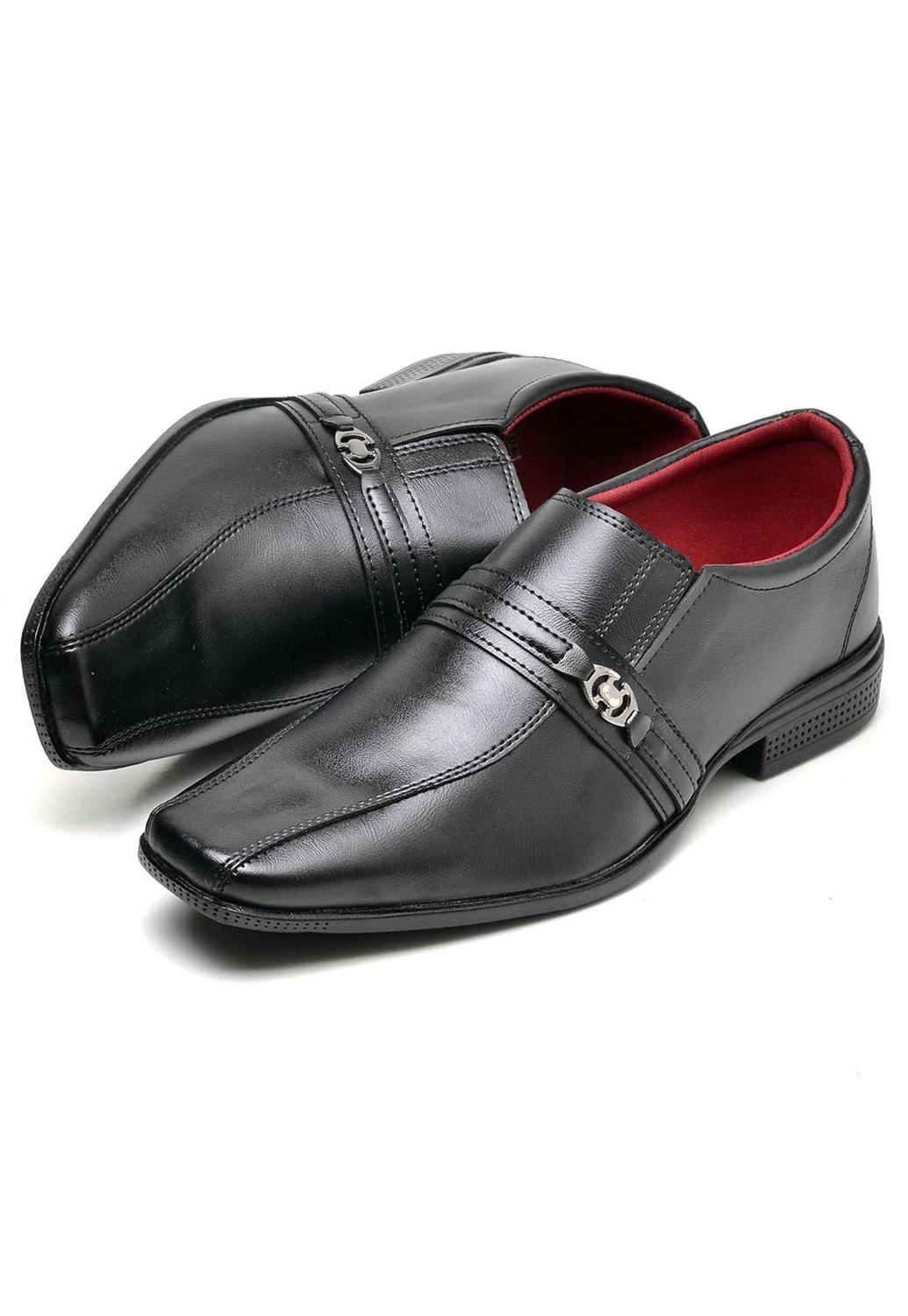 sapato social masculino confort flex