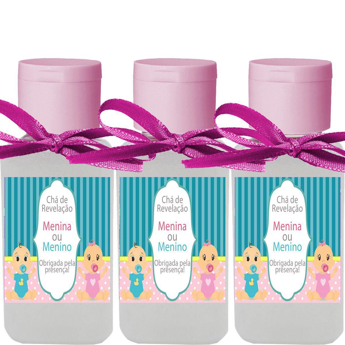 Kit 30 Lembrancinhas Cha Revelacao Sabonete Liquido Clickstock No Magalu Magazine Luiza