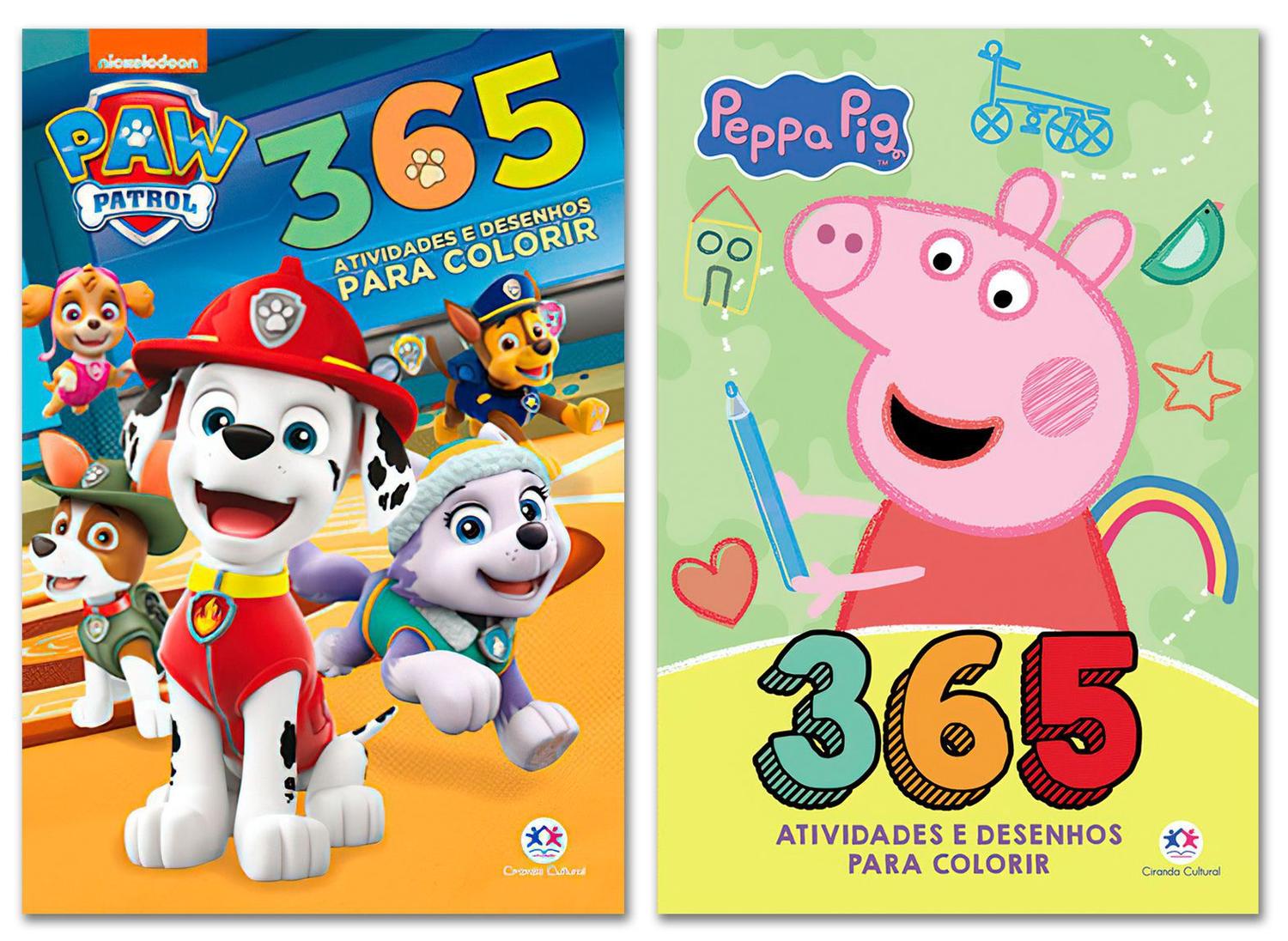 Peppa Pig, 365 Atividades e Desenhos Para Colorir