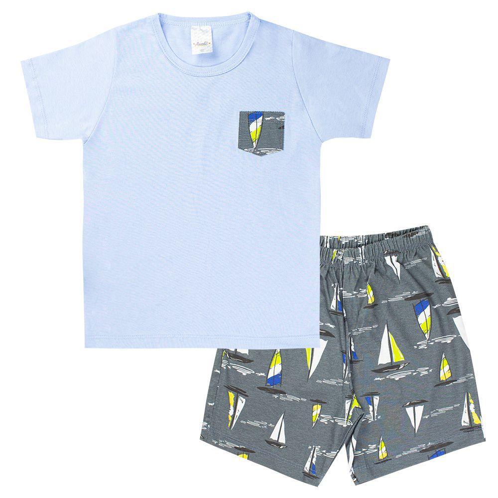 Kit 4 Pijamas Infantil Menino Roupas de Dormir Masculina - Roupas Mania -  Pijama Infantil - Magazine Luiza