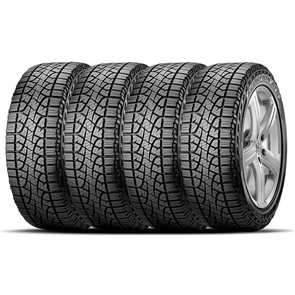 Kit 4 Pneu Pirelli Aro 16 235/70r16 104t Scorpion ATR Street Pneu para Carro Magazine Luiza Kit 4 Pneu Pirelli Aro 16 235/70r16 104t Scorpion ATR Street Pneu para Carro Magazine Luiza