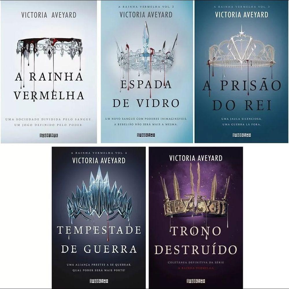 Kit 5 livros rainha vermelha victoria aveyard - Companhia Das Letras ...