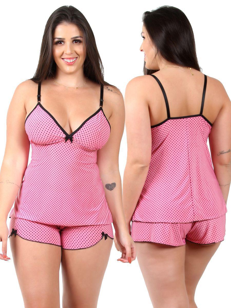 Kit 5 short doll estampado roupa de dormir baby doll isa lingerie - Baby  Doll / Short Doll - Magazine Luiza