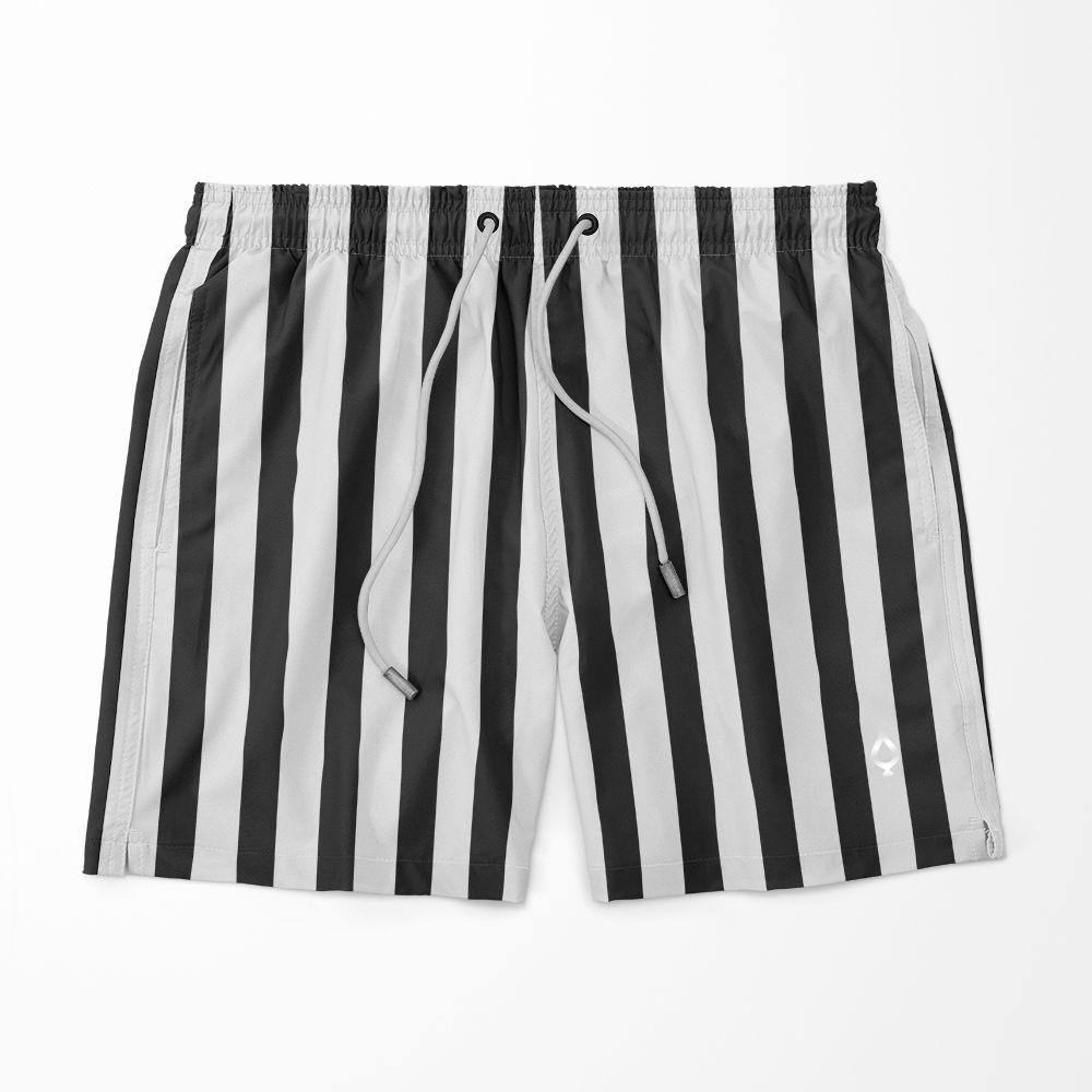 short microfibra masculino liso