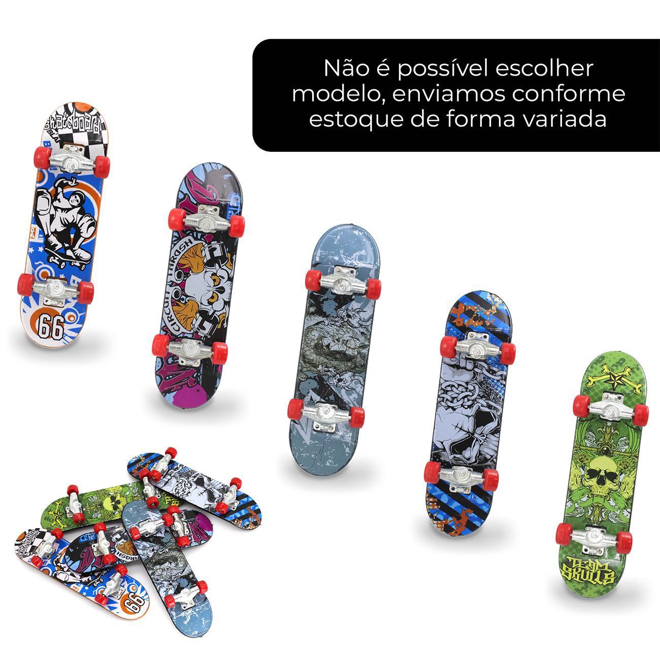 Kit Skate de Dedo Profissional - Fingerboard