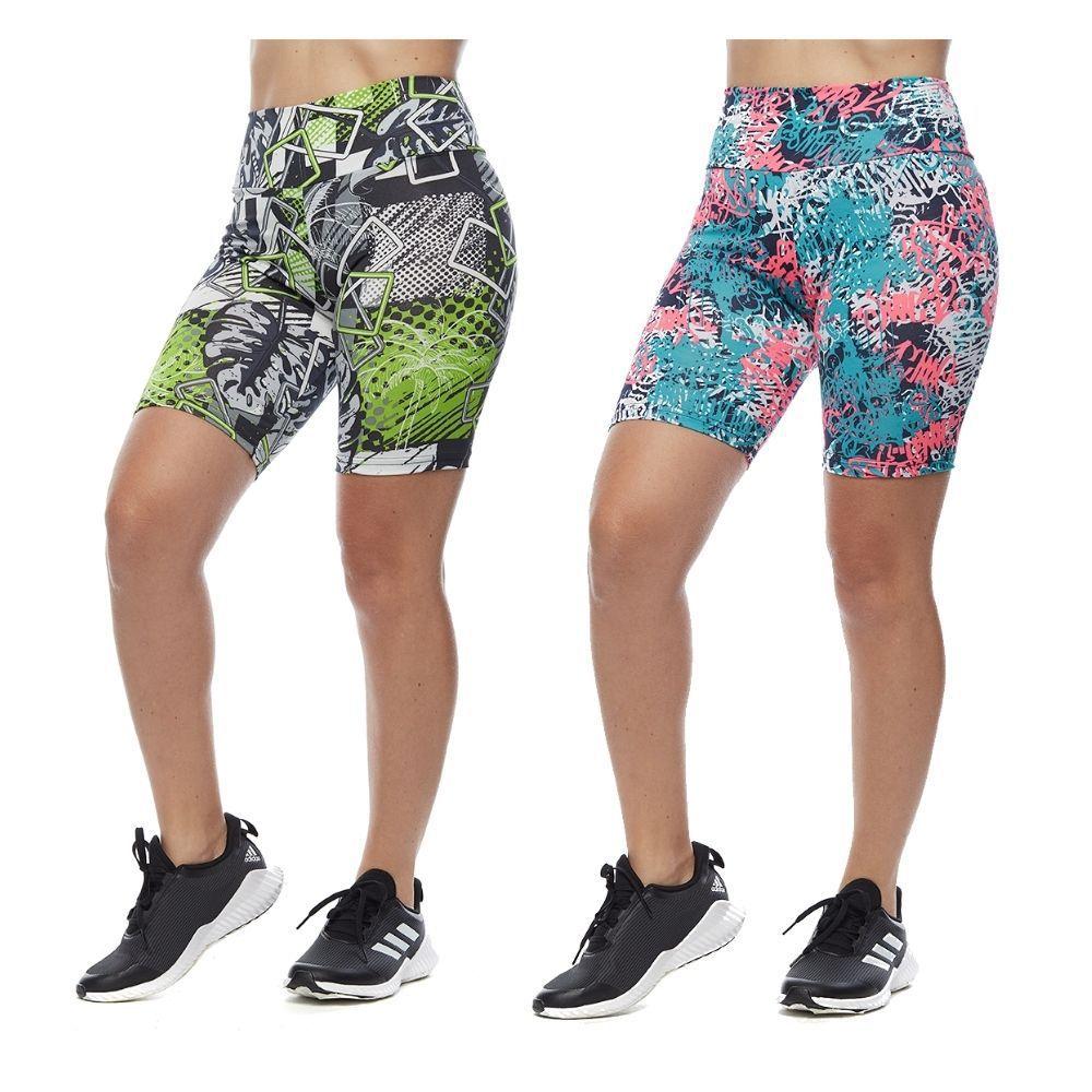 bermuda ginastica plus size