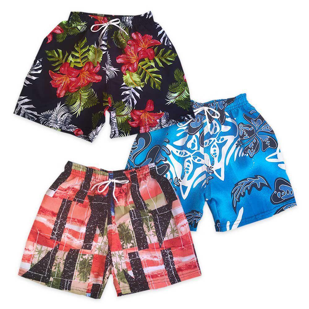 bermudas estampadas desenhos
