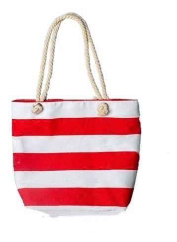 small red bolsa with handle