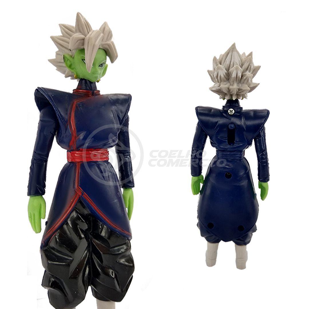 Kit 6 Bonecos Dragon Ball Super Goku SSJ3, Zamasu - Fusão, Trunks, Hit ...