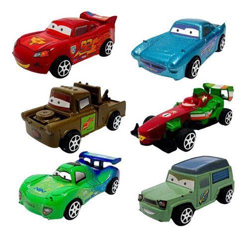 Carrinhos de brinquedo do filme carros 3 da disney pixar, centro