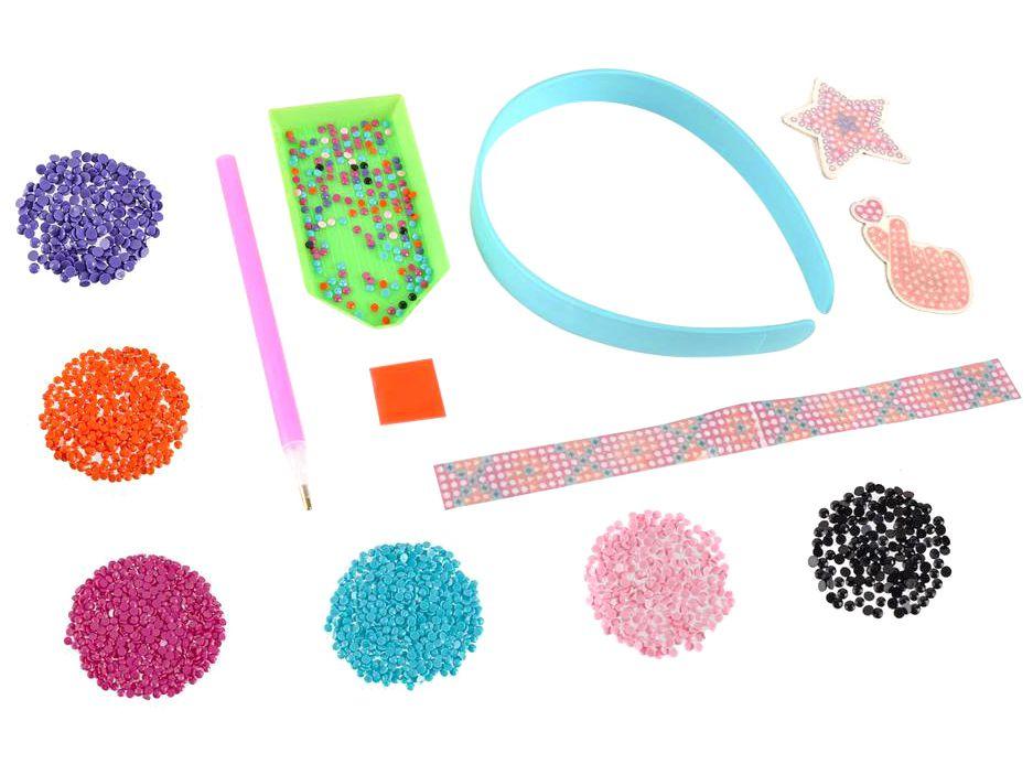 Kit Acessórios Youtuber Luluca Tiara e Stickers
