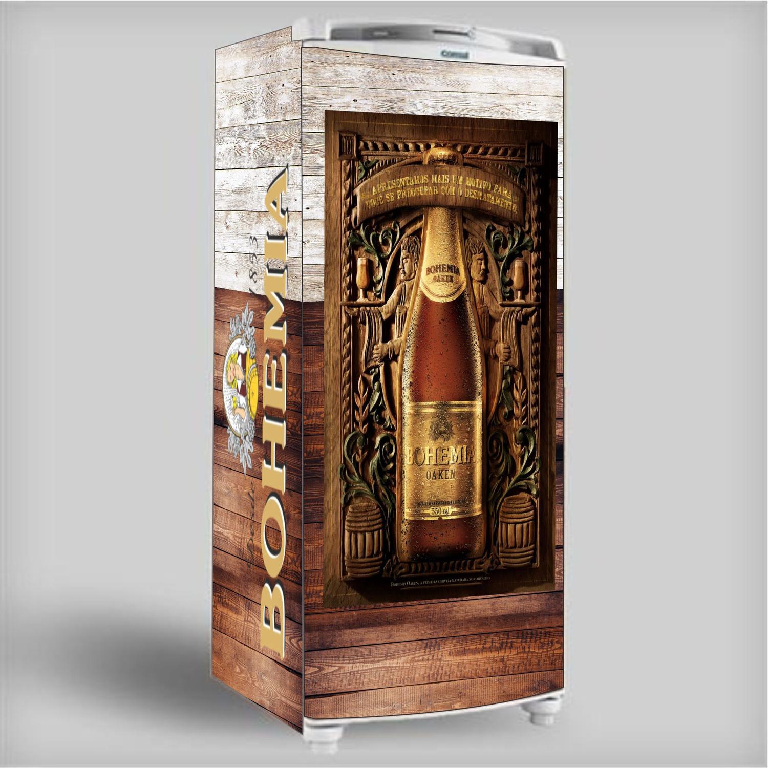 Kit Adesivo Geladeira Bohemia Virtuadesivos Adesivo Para Geladeira Magazine Luiza