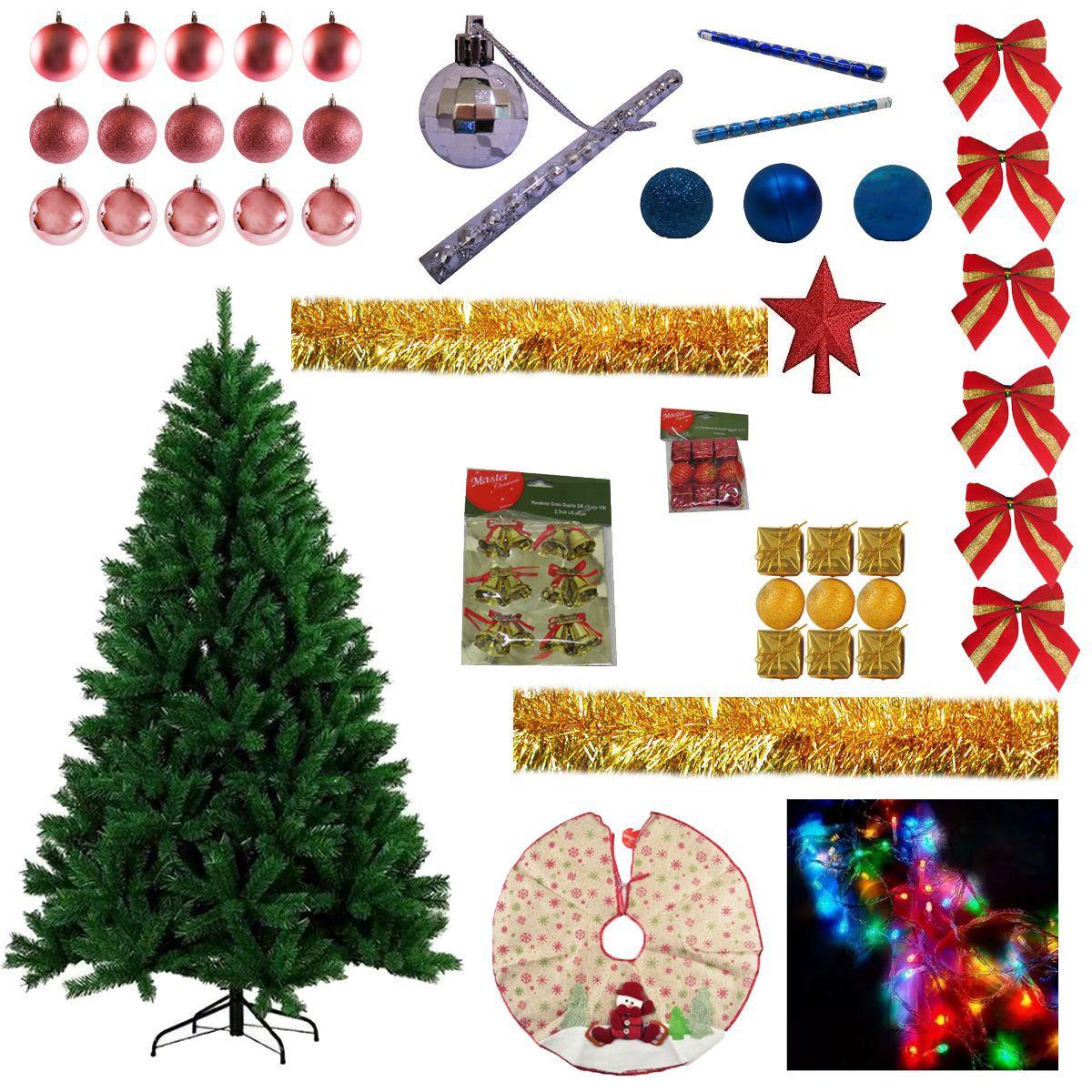 Kit Árvore De Natal Verde 2,10m 800 Galhos 77 Itens Decorada Enfeite Pendente - Rio Master - Árvore de Natal - Magazine Luiza Kit Árvore De Natal Verde 2,10m 800 Galhos 77 Itens Decorada Enfeite Pendente - Rio Master - Árvore de Natal - Magazine Luiza