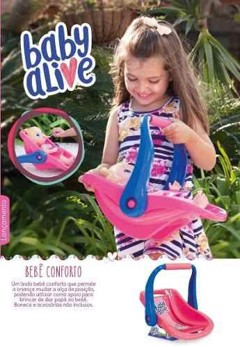 Kit Baby Alive Carrinho De Boneca Bebe Conforto Bercinho Cotiplas Carrinho De Boneca Magazine Luiza