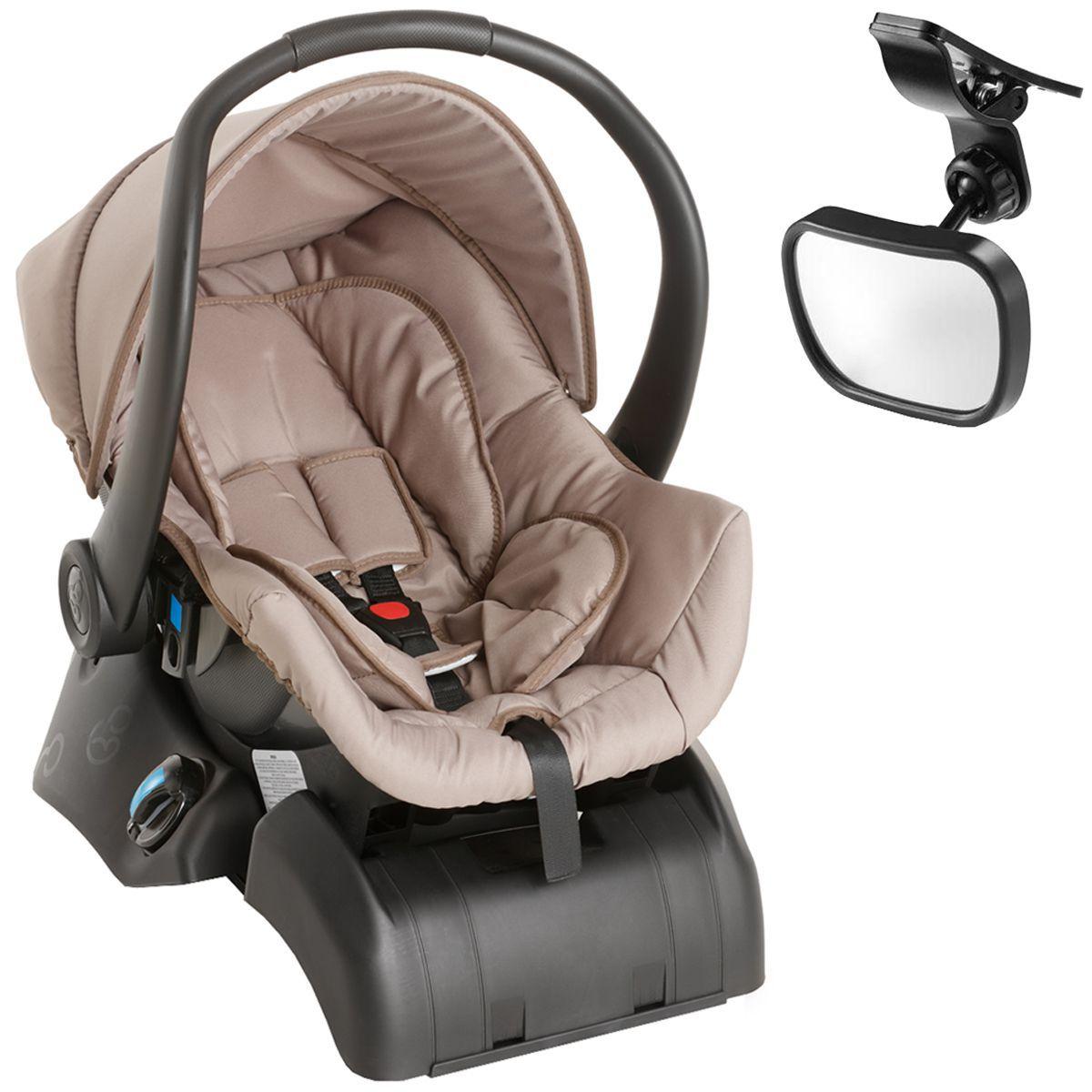 Kit Bebe Conforto Galzerano Cocoon Cappuccino Base Cocoon Preto Espelho Retrovisor Passeio Do Bebe Magazine Luiza