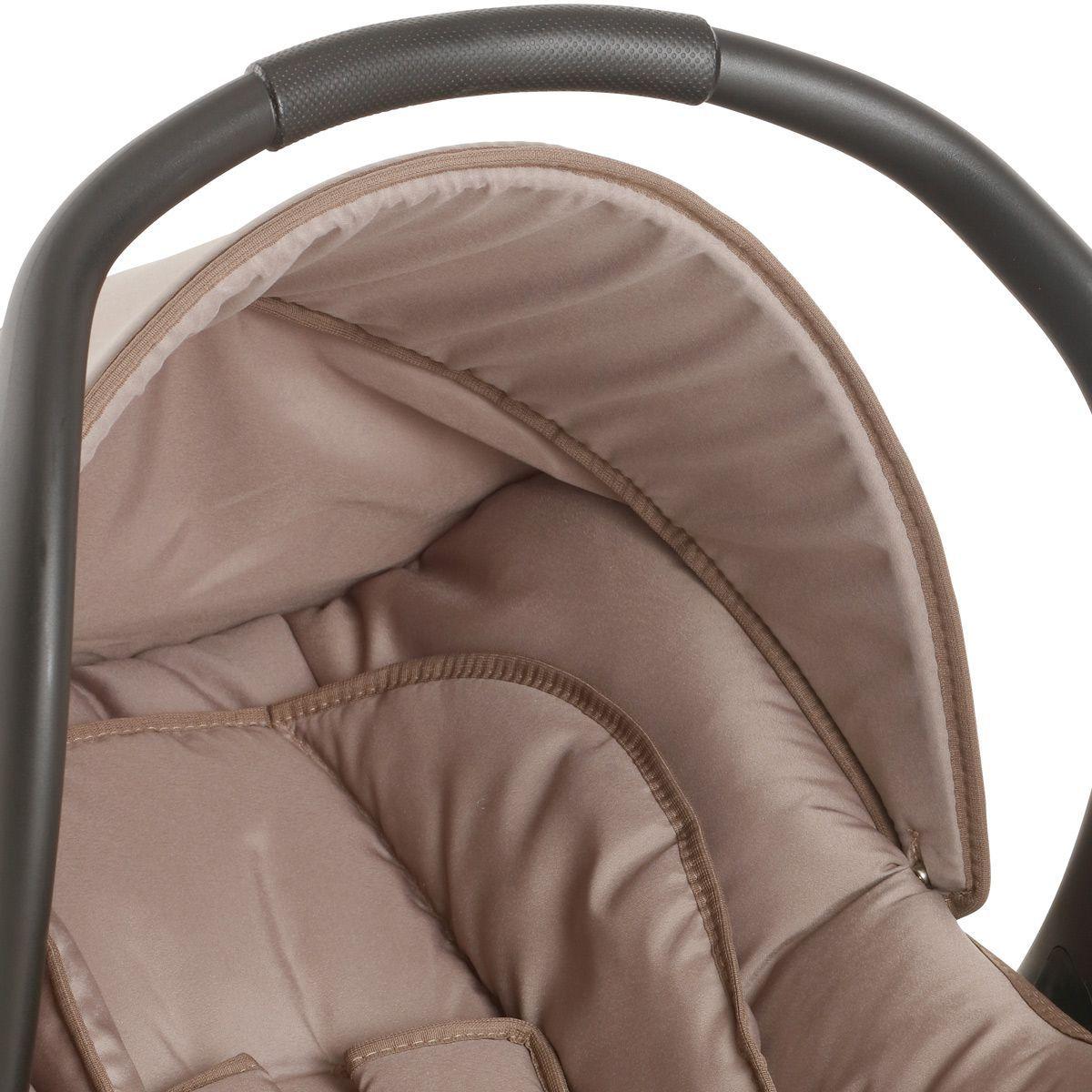 Kit Bebe Conforto Galzerano Cocoon Cappuccino Base Cocoon Preto Espelho Retrovisor Passeio Do Bebe Magazine Luiza