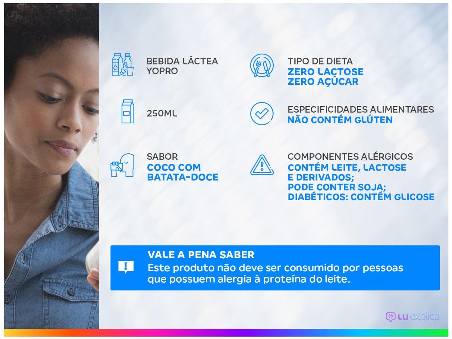 Kit Bebida Láctea UHT com 15g de Proteínas YoPRO