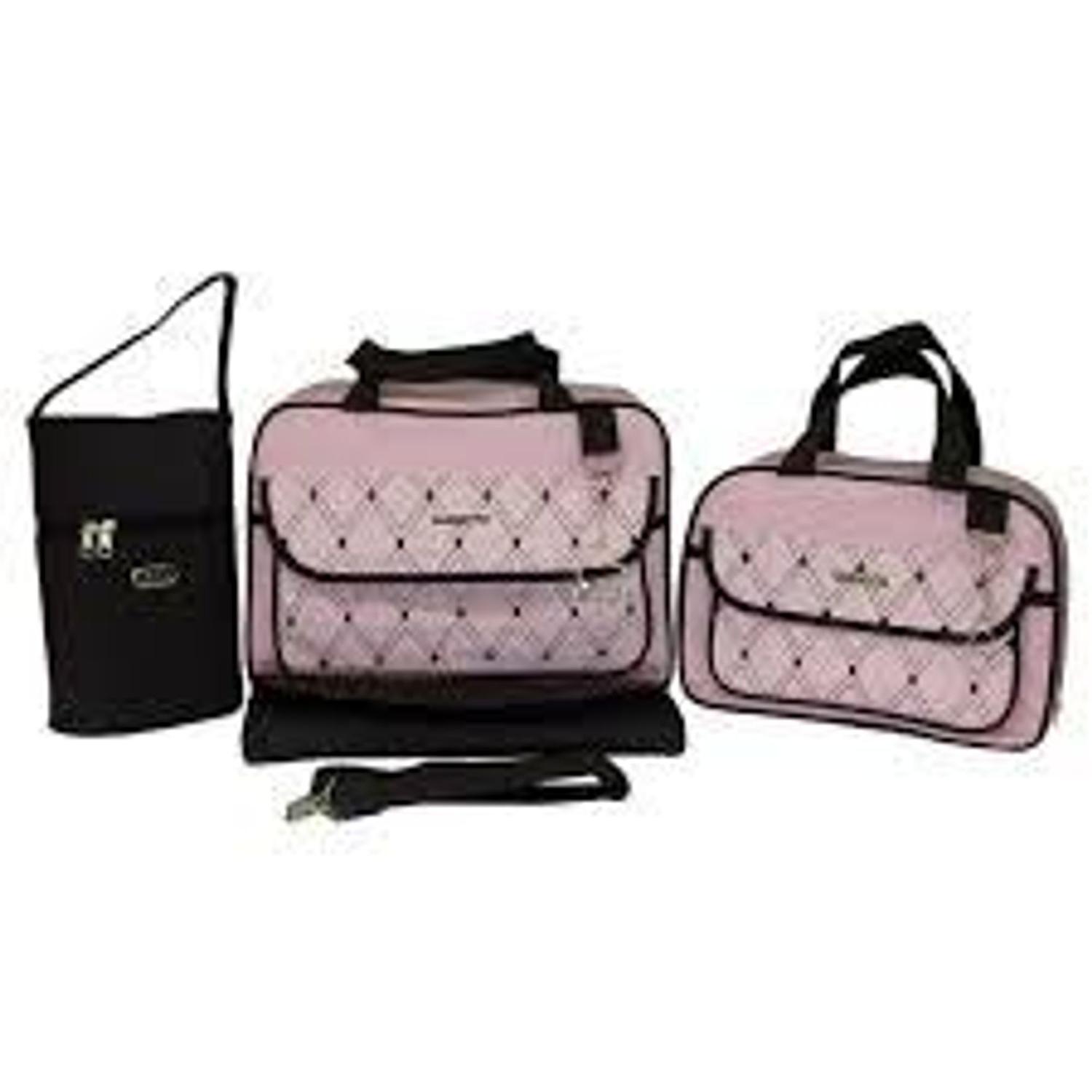 Bolsa maternidade rosa e marrom Clearance