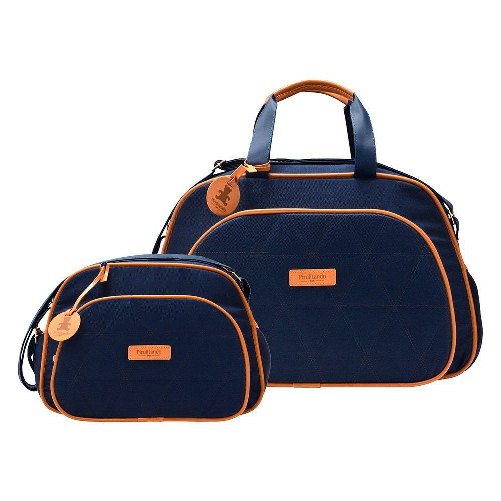 baby blue duffle bolsa