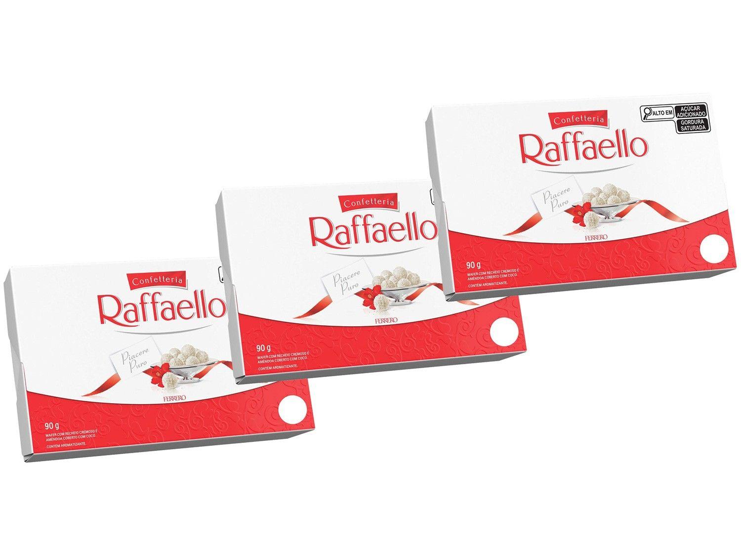 Kit Bombom Confetteria Wafer Raffaello Amêndoa
