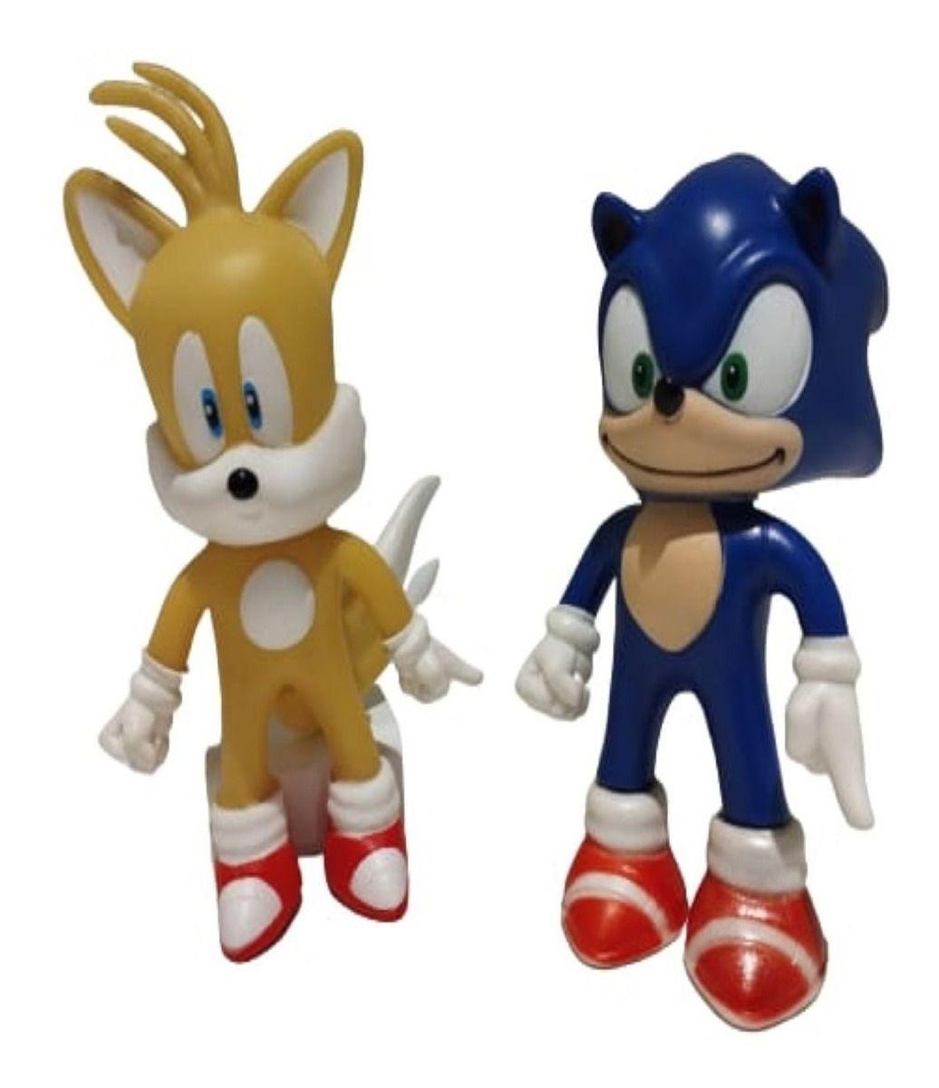 Boneco Sonic Articulado - Tails - FUN - TRENDS Brinquedos