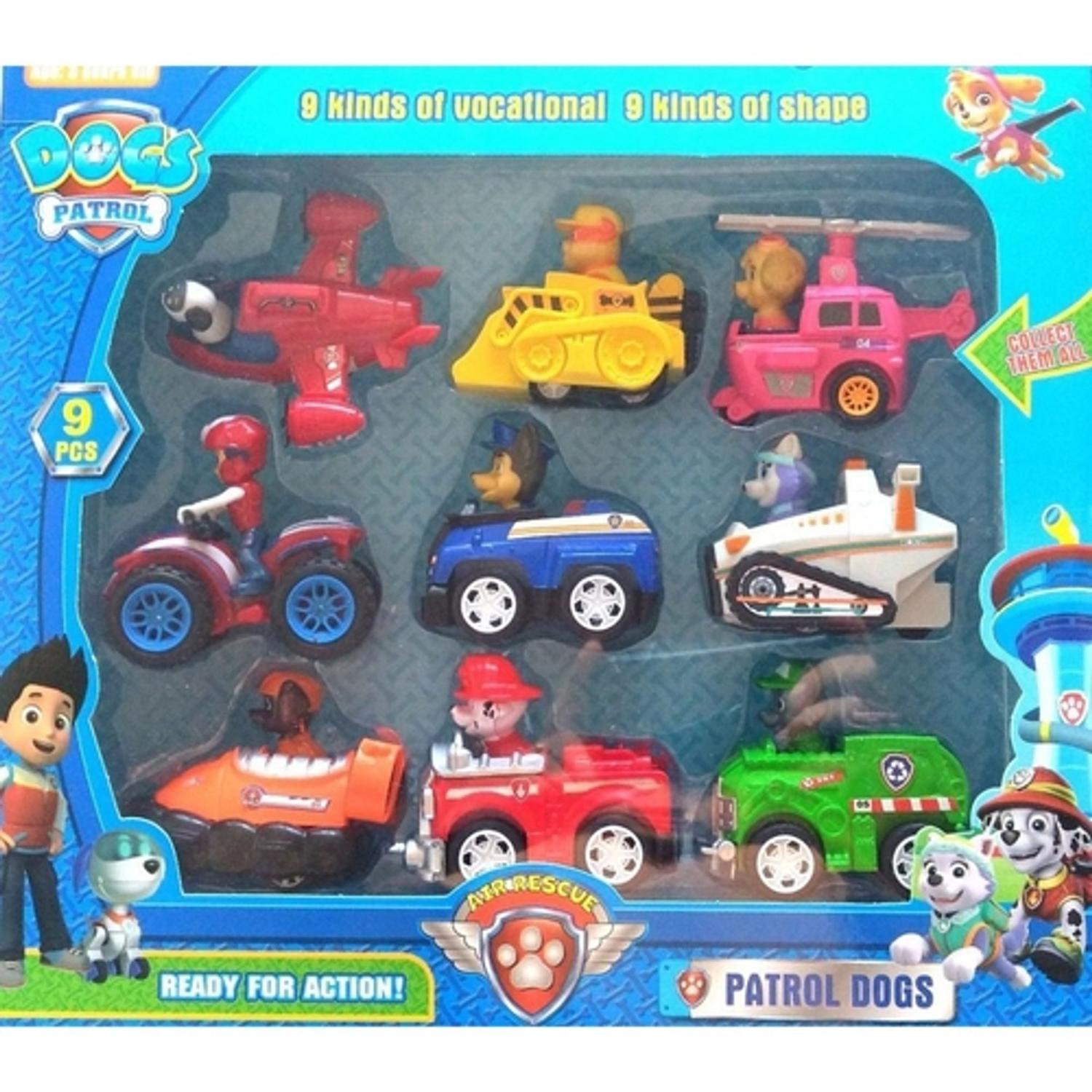 Kit 3 Carrinhos Patrulha Canina Brinquedo Infantil De Fricção Marshall,  Zuma,Rocky em Promoção | Ofertas na Americanas