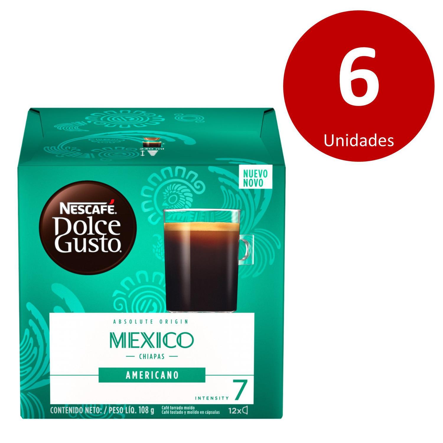 Kit c/72 Cápsulas Nescafé Dolce Gusto - México - Cápsula de Café - Magazine  Luiza