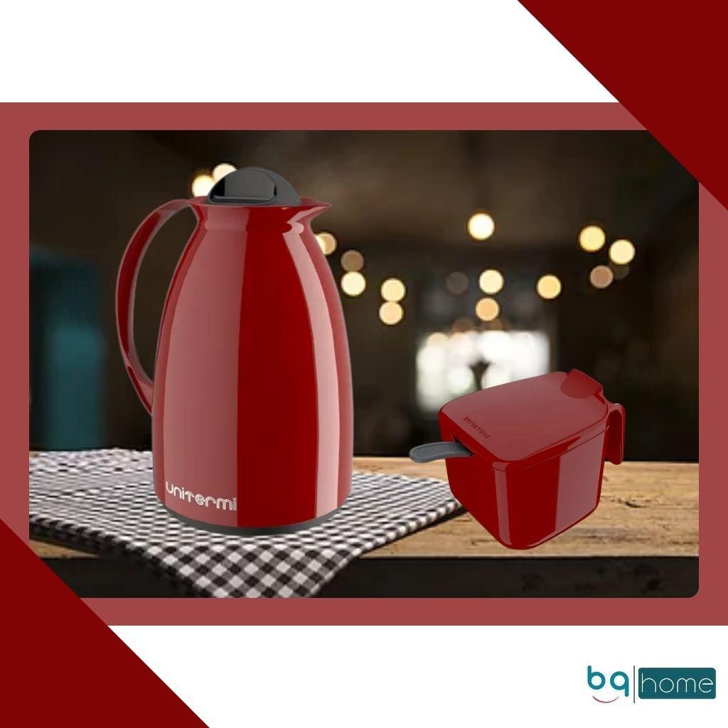 Kit cafe pratico unitermi com açucareiro e garrafa termica No Magalu Magazine Luiza