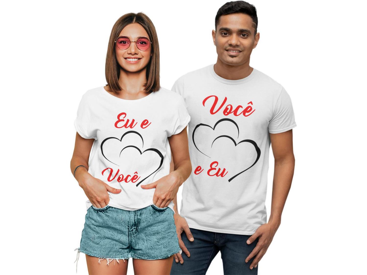 faith Medicinal Improvement Kit Camiseta Casal Dia Dos Namorados Eu Amo você Branca - Del France - Kit  Feminino - Magazine Luiza