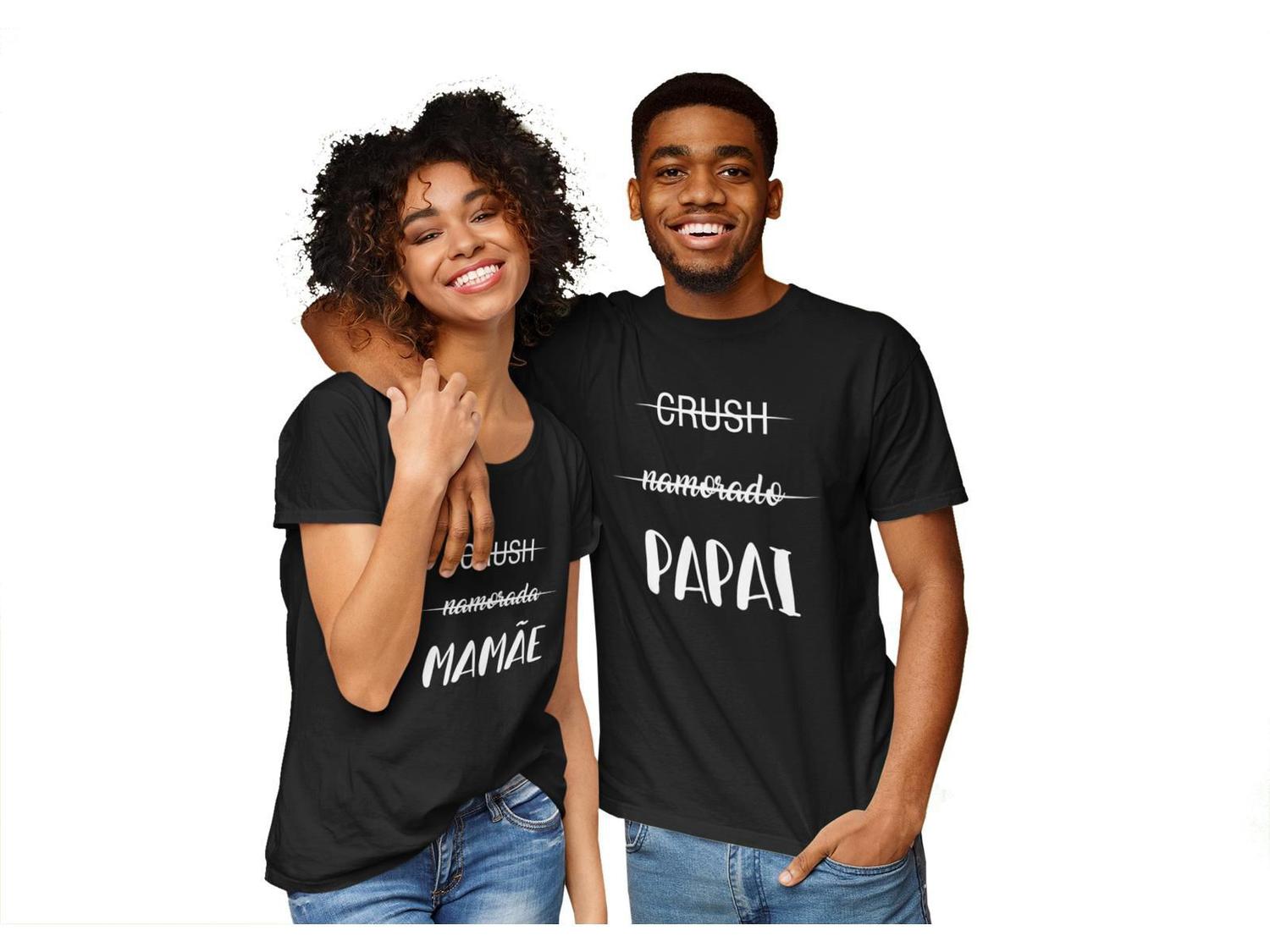 finish plot Scholar Kit Camiseta Casal Dia dos Namorados Noivos Casados Preta - Del France -  Moda Infantil - Magazine Luiza