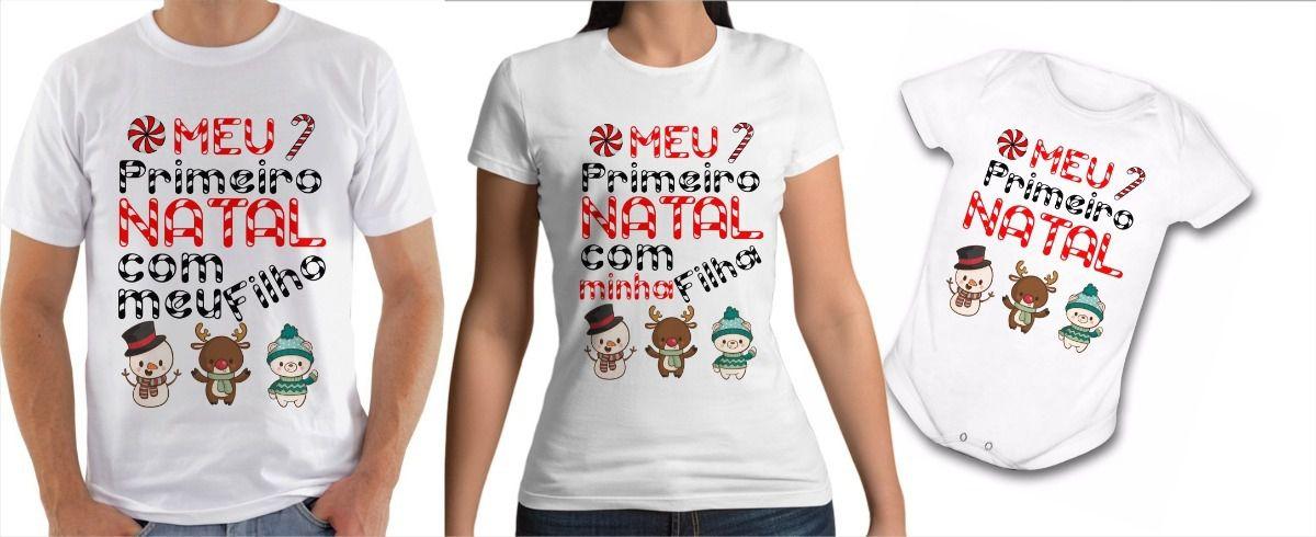 Kit Camisetas E Body Primeiro Natal Kit Família Natal - Vidape - Moda Infantil - Magazine Luiza Kit Camisetas E Body Primeiro Natal Kit Família Natal - Vidape - Moda Infantil - Magazine Luiza