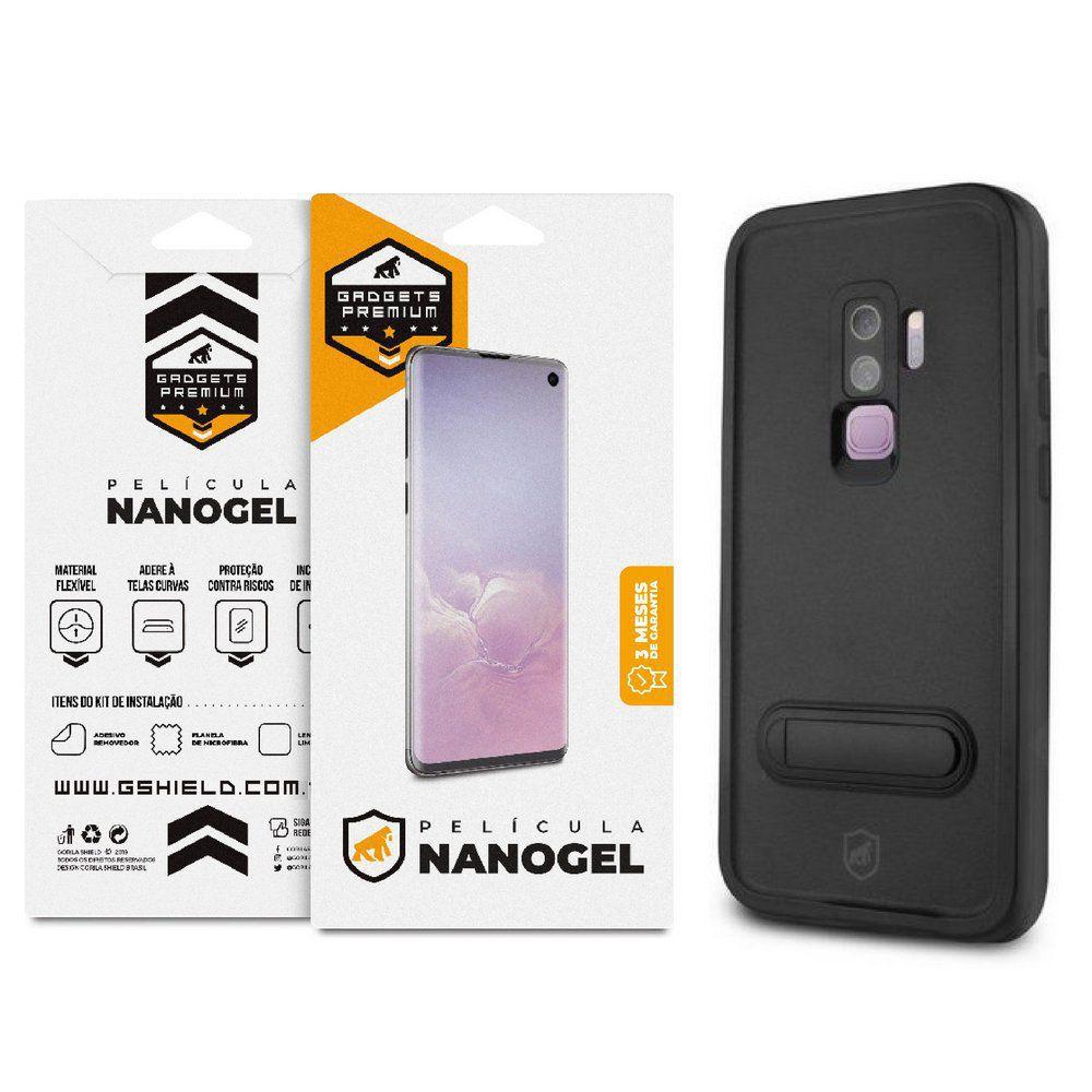 Kit Capa à Prova D'água e Película Nano Gel Dupla para Galaxy S9 Plus -  Gshield - Gorila Shield - Kit Capinha e Película para Celular - Magazine  Luiza