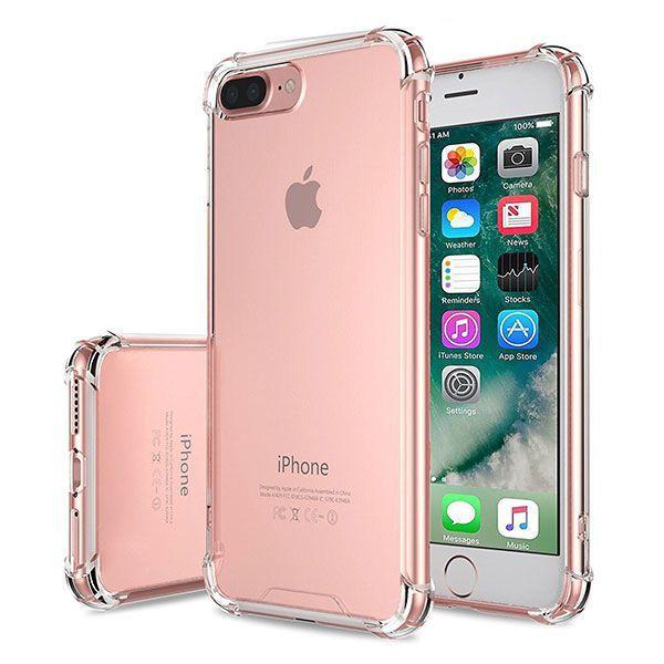 Kit Capa Anti Impacto Iphone 7 Plus / 8 Plus Transparente + Película de  Vidro Temperado - ACESSÓRIOS IPHONE - Kit Capinha e Película para Celular -  Magazine Luiza