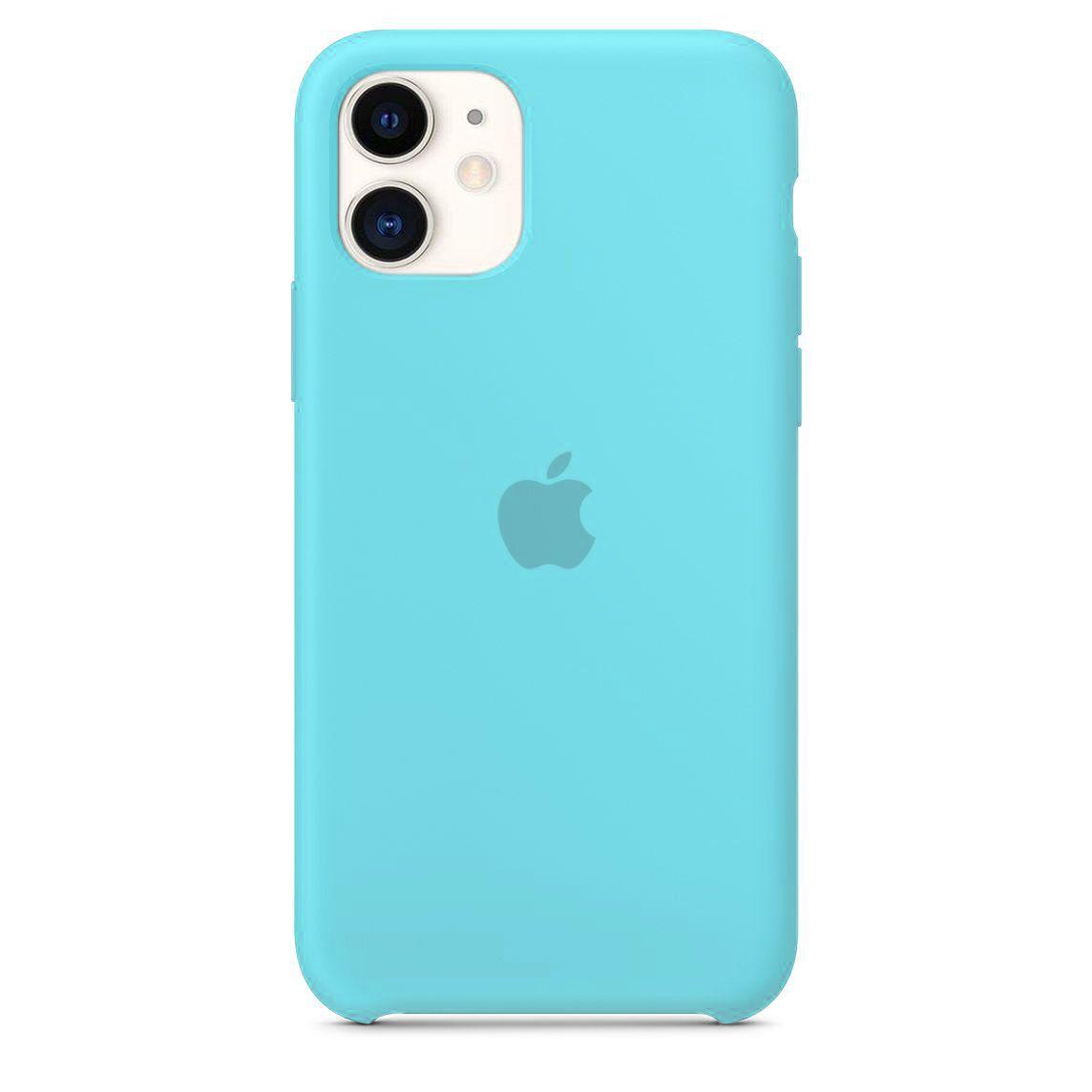 Kit Capa Case de Silicone Iphone 11 Verde Água + Película de Vidro -  ACESSÓRIOS IPHONE - Kit Capinha e Película para Celular - Magazine Luiza