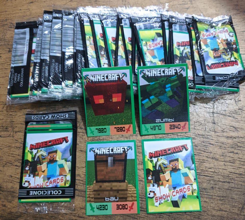 Kit Cards 2.5 - ROBLOX - Cards Figurinhas brincadeira de Bater