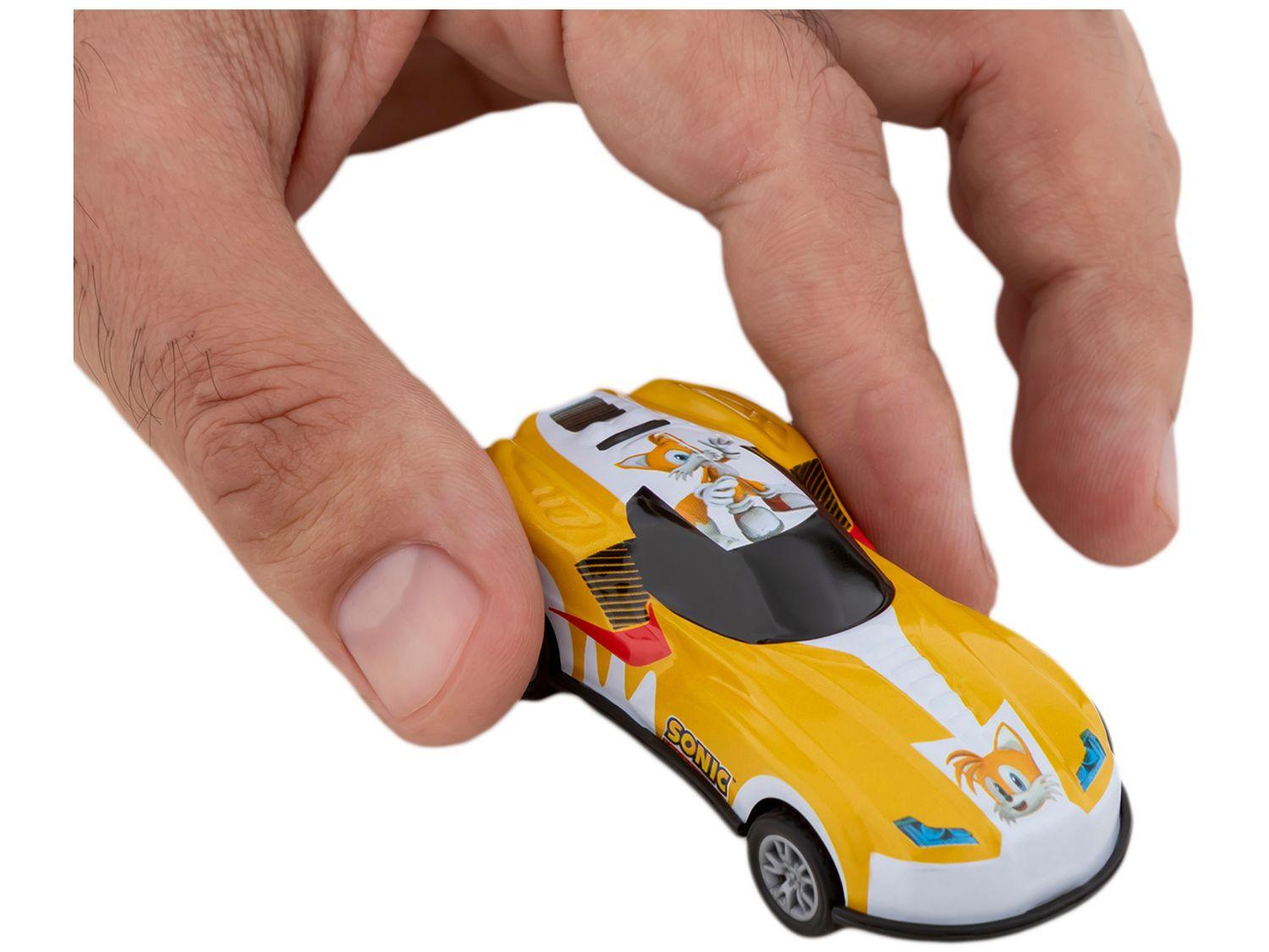 Kit Carrinhos Sonic The Hedgehog Hero Machines